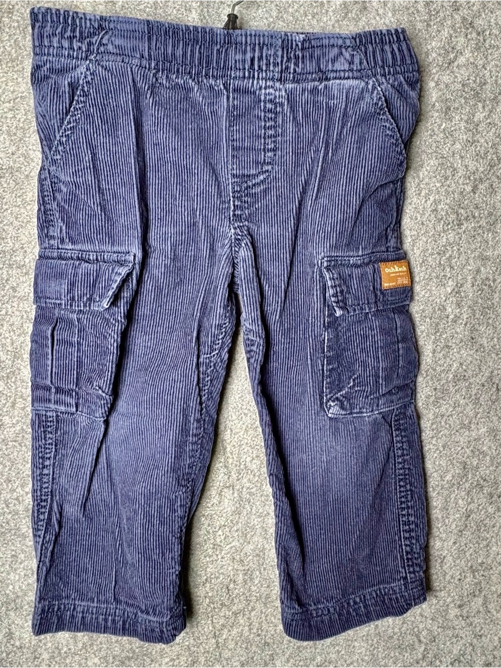 OshKosh B'gosh Navy Corduroy Cargo Toddler Corduroy 3T